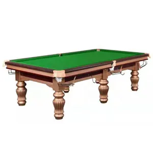 Manufacturer wholesale Chinese style 8 ball billiard mini size standard size pool table for professional snooker&billiard sports