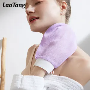 Gants en Viscose pour peaux mortes, livraison rapide, brossettes de douche, Massage au SPA, gommage du corps, 100% pièces