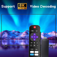 Topleo 8K Smart Tv Stick Android Box Placa base Set Top Box Tv Digital Android 14 S905x5m 4K Smart Tv Stick