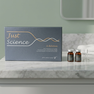 Just Science A-Solution Ampoule Visage et Nez Anti-rides, Réductrice de Pores, Hydratante, Éclaircissante et Revitalisante pour la Peau - Product Image 2