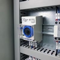 Minuteur mécanique SUL181 à cadran, relais temporisé 220V AC 50Hz 16A sur rail DIN avec pile remplaçable pour le contrôle