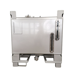 Tanque IBC Cuadrado de Acero Inoxidable 304 de 1000 <span class=keywords><strong>Litros</strong></span> (265 <span class=keywords><strong>Galones</strong></span>) para Transporte de Productos Químicos - Product Image 6