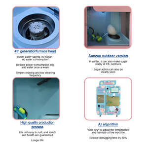 Máquina Expendedora <span class=keywords><strong>de</strong></span> Dulces en Oferta, Máquina Portátil <span class=keywords><strong>de</strong></span> Malvaviscos, Máquina <span class=keywords><strong>de</strong></span> Algodón <span class=keywords><strong>de</strong></span> Azúcar Totalmente Automática - Product Image 4