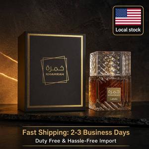 Disponibile negli USA, Consegna in 2-3 Giorni: <span class=keywords><strong>Lattafa</strong></span> Khamrah Eau De Parfum 100ml, Fragranza <span class=keywords><strong>Unisex</strong></span> Dolce Ambrata, Colonia Araba di Lusso, Direttamente dalla Fabbrica - Product Image 2