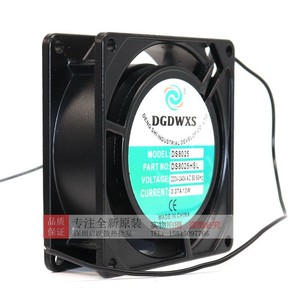 พัดลมแบบแกนหมุน Dgdwxs ขนาด 80 มม. 220V AC 50/60Hz ลูกปืนแบบลูกกลิ้ง สำหรับระบายความร้อนและระบายอากาศ - Product Image 2