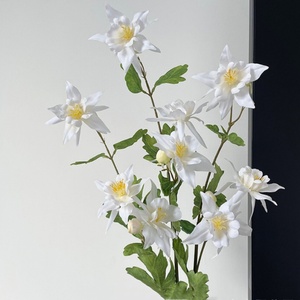 Flores Colgantes Artificiales Hechas a Mano con Diseño de <span class=keywords><strong>Jazmín</strong></span> y Begonia Impresas en 3D C936 para Decoración de Interiores de Lujo - Product Image 2