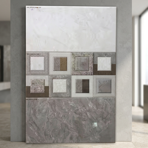 Gran oferta, 300x600mm, 30x60cm, 12x24in, azulejos de pared de cerámica para baños de Hotel, baños para el hogar, mármol, diseño azul, precio de empresa - Product Image 4