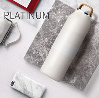 Vente en gros Tasse thermos Fiole à vide Bouteille d'eau de voyage café isolée à double paroi en acier inoxydable 304 Sublimation
