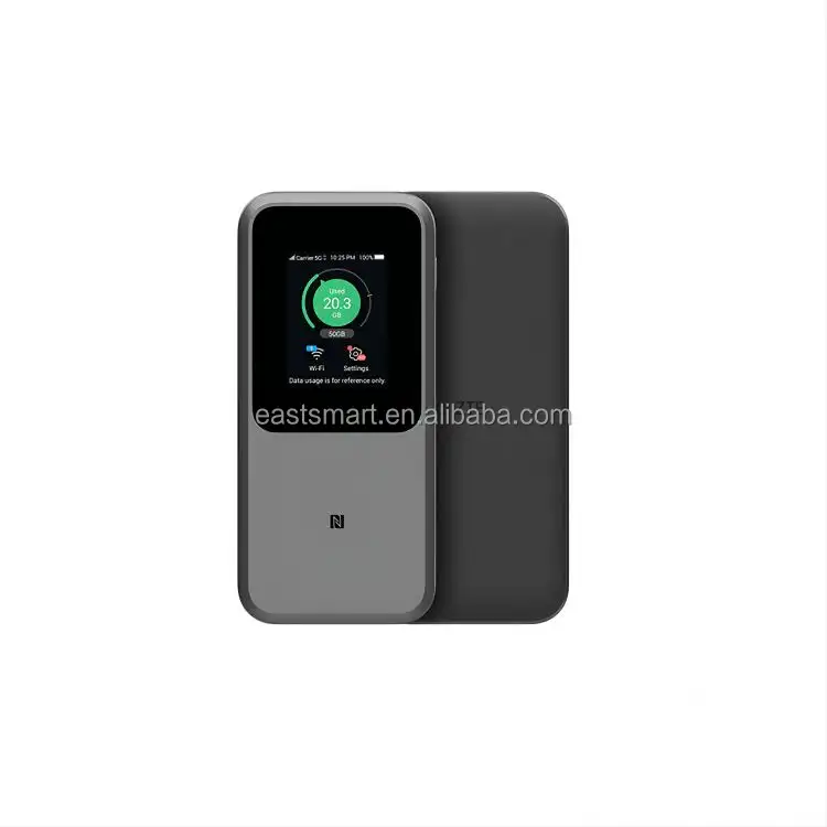 2023 NOVO Original ZTE Portátil WiFi 5G Roteador MU5120 WIFI 6 10000mAh 3600Mbps Hotspot Móvel 5G WIFI Roteador Com Slot Para Cartão Sim