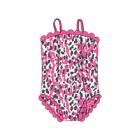 Maillot de bain une pièce pour filles, de haute qualité, à séchage rapide, imprimé, respirant, avec bretelles et dentelle, pour l'été