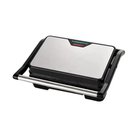 Presse à panini électrique double face 750W, gril antiadhésif, pour hôtel, maison, outil de cuisson de viande