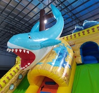 Barco Pirata inflable multijuego, Tobogán, parque de juegos en venta