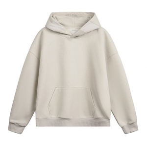 Men's Unisex Autumn Zipper-Up Oversized Hoodies Sweatshirts Custom Logo Heavyweight Fleece Eco-Friendly - Product Image 4