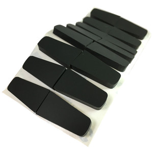Silicone Furniture <b>Pad</b> Gray Textured Self Adhesive Non Slip For Table <b>Chair</b> Protection 10x10mm 50pcs Pack - Product Image 2