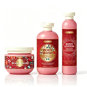 Wholesale custom Christmas <strong>happy</strong> organic <strong>shampoo</strong> anti hair loss dandruff vegan herbal tea tree oil gift set - Product Image 1