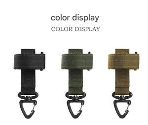 Crochets pour gants, boucles de rangement pour cordes, mousquetons tactiques en nylon, sangles de rangement multifonctionnelles pour gants d'entraînement classiques en extérieur - Product Image 5