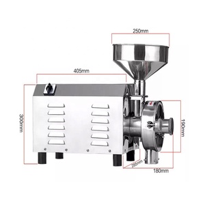 Moulin Électrique Commercial Puissant pour Soja, Maïs, Épices et Riz – Broyeur Domestique pour Soja et Céréales - Product Image 2