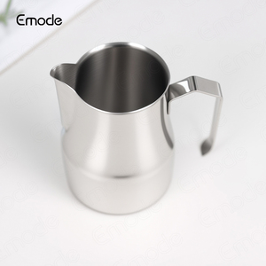 Accesorios para Café, Espumador de Leche de Acero Inoxidable con Superficie Pulida, Taza para Café Espresso y <span class=keywords><strong>Latte</strong></span>, Jarra para Leche de Café, Barista - Product Image 6