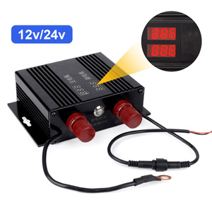 ตัวแยกแบตเตอรี่คู่ Cnspeed 12V 24V อลูมิเนียมอัลลอยด์ พร้อมจอแสดงผลดิจิตอล สำหรับรถยนต์ RV - Product Image 1