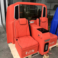 Cloison complète avec couvercle de klaxon en verre atomisé TV Lift Boîte de rangement pour Benz V Class Vito Metris Sprinter