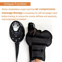Ensemble d'entraînement à la rééducation des mains Robot intelligent électrique Gants de rééducation Entraîneur à cinq doigts Masseur de récupération des mains