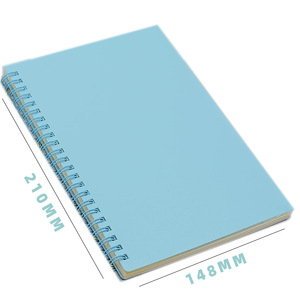 Quaderno <span class=keywords><strong>a</strong></span> <span class=keywords><strong>Spirale</strong></span> A5 in Colori Pastello con Copertina in PP, Pagine <span class=keywords><strong>a</strong></span> Righe, Rilegatura Metallica per Ufficio, Scuola e Uso Quotidiano - Product Image 3