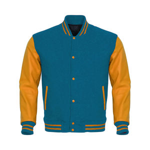 High Quality Eco-Friendly Windproof Breathable Pakistani Men's Varsity Jacket Fashionable Embroidery Low-Price Letterman - Product Image 1