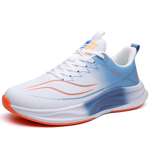 <b>Men</b> Running <b>Shoes</b> Synthetic Upper EVA Midsole Rubber Outsole Autumn Fashion <b>Lightweight</b> Breathable - Product Image 5