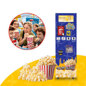 เครื่องทำป๊อปคอร์นอัตโนมัติเครื่องผลิตป๊อปคอร์นสองรสชาติแบบโรงภาพยนตร์ - Product Image 2