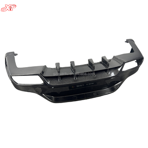 Lèvre de diffuseur de pare-chocs arrière en fibre de carbone de style supérieur W253 pour Mercedes Benz GLC63 <span class=keywords><strong>43</strong></span> coupé C253 Bodykit - Product Image 2