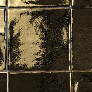 Piastrella Creta 13x13 Cm Oro Finitura Lucida Bordi Irregolari Spessore 9 Mm - Product Image 6