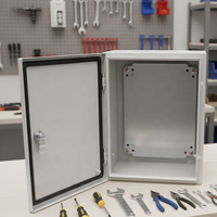 Boîtier de distribution électrique métallique étanche personnalisé pour extérieur, boîte de jonction pour compteur, coffret de contrôle électrique en métal