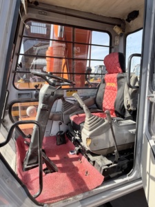 Excavatrice d'occasion Hitachi EX100WD 10 tonnes, pelle sur pneus d'occasion, haute qualité, d'origine, excellentes performances - Product Image 5