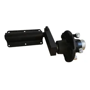 High Quality Black Painted 500kg Light Weight Half Torsion Axle For Boat Trailers