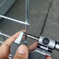 Cerca de alambre tejido con nudos fijos para ganado, ovejas y ciervos, malla de alambre galvanizada para protección de viñedos y jardines
