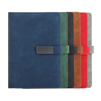 Ensemble cadeau de carnet de notes promotionnel multifonction personnalisable, couverture rigide, journal en cuir PU, papier, couverture en PP, avec personnalisation