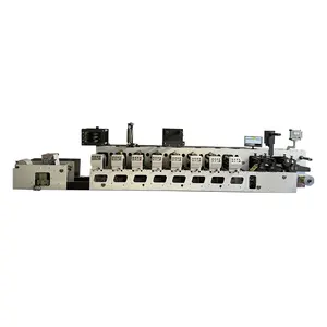 High Speed Flexo Unit Type Label Uv Flatbed Flat Bed Printing Machine