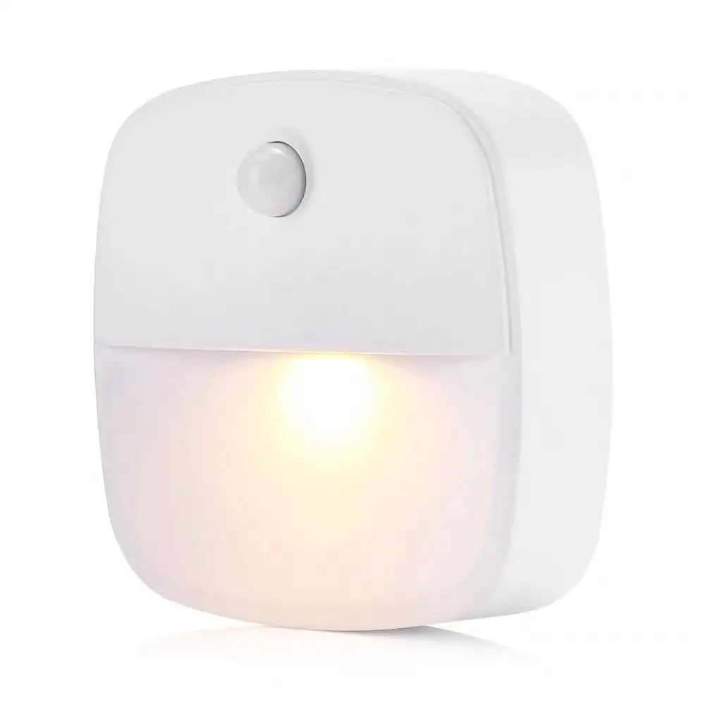 Tobys batterie betriebenes LED Smart Motion Sensor Licht Zweifarbiges Wand lampen korridor Nachtlicht