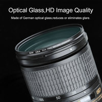 Nouvel objectif polarisant circulaire verre optique caméra polariseur CPl filtre avec prix d'usine