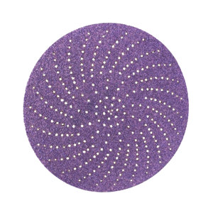 Керамические абразивные инструменты Purple Cyclone, наждачная бумага 125 мм для полировки стали, шлифовальные диски на липучке, зернистость 40–2500 - Product Image 3