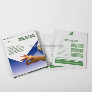 Pansement médical en gaze de <span class=keywords><strong>vaseline</strong></span>, gaze de paraffine non adhérente pour brûlures et plaies, disponible en OEM - Product Image 5