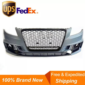 Envío Gratis: Kit de Carrocería Estilo RS4 B9 para Audi <span class=keywords><strong>A4</strong></span> S4 B8 2008-2012, Parachoques Delantero con Rejilla, Actualización Facelift - Product Image 2