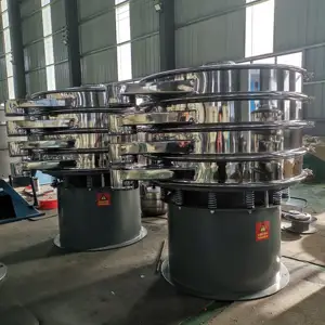 400~2000mm Multi Deck Grade Customized Molded Rotary Vibrating Screen