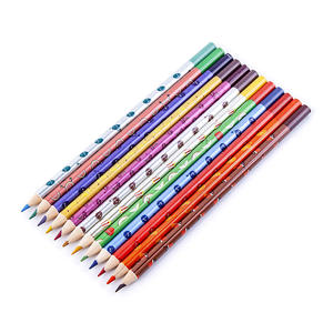Crayons de couleur pastel personnalisés avec logo, à base de cire, pour le dessin artistique, avec emballage en boîte métallique - Product Image 1