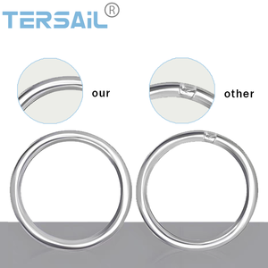 302/304/316 Roestvrijstalen Holle/Massieve Ring Gegalvaniseerd Galvaniseren Aanpasbare Afmetingen O Ring - Product Image 3