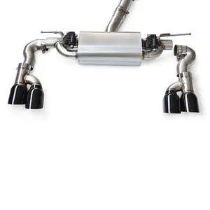 Tubo de Escape Automotriz Compatible con <span class=keywords><strong>BMW</strong></span> 320I/<span class=keywords><strong>328I</strong></span> F30 2.0t N20 <span class=keywords><strong>2012</strong></span>-2015, Escape de Calidad con Válvula, Sistema de Escape Cat Back de Alto Rendimiento - Product Image 6