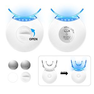 Smilekit Paten Lampu LED Pemutih Gigi LED Nirkabel Rumahan Merah Biru Nirkabel Isi Ulang Laser LED Light Logo Pribadi - Product Image 2