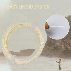 Ligne de pêche à la mouche flottante polyvalente <span class=keywords><strong>pour</strong></span> la <span class=keywords><strong>truite</strong></span>, boucle soudée, lestée, 100 pieds avec système d'identification B10 - Product Image 4