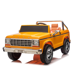 Camioneta Ford Licenciada para Niños, Motor sin Escobillas de 150W, 24V, Auto <span class=keywords><strong>El</strong></span>éctrico de Doble Asiento con Control Remoto - Product Image 1
