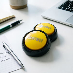 Bouton Sonore <span class=keywords><strong>MAYBE</strong></span> Personnalisé en Gros Direct Usine, Jouet Amusant à Presser, Cadeau Promotionnel pour Enfants et Entraînement d'Animaux de Compagnie - Product Image 2